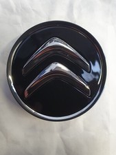 Tappi centrali cerchi in lega neri ORIGINALI CITROEN C1 C2 C3 C4 C5 Picasso 9406H6 x 1