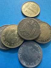 SPAIN LOT NO.8 COINS PESETAS
