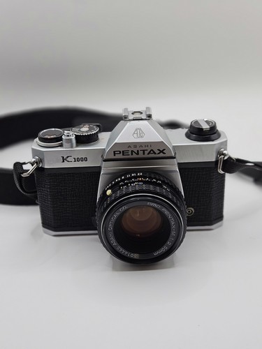 Asahi pentax k1000 fotocamera - asahi,