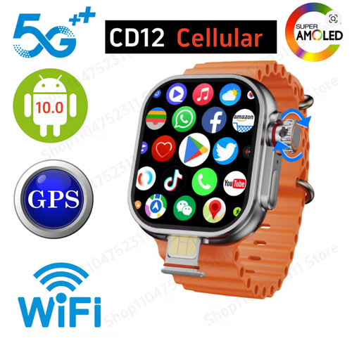 Smartwatch android cd12 - android, 2,26"