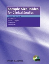 Sample Size Tables for Clinical Studies Hardcover