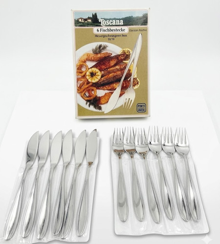 Set posate pesce pinti - set,