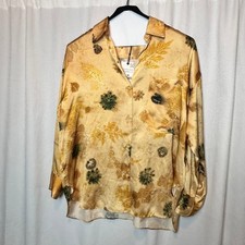 Camicia di seta Zara stampa