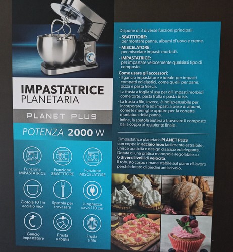 Planetaria impastatrice - planetaria,