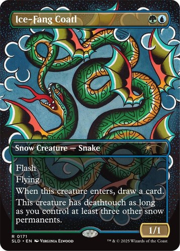 Mtg regular ice fang - nm, coatl