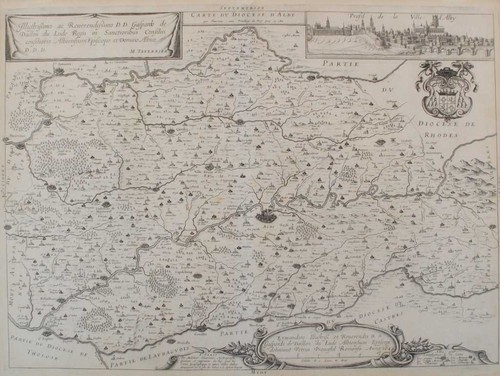 Mappa dell occitania - mappa, dell'occitania