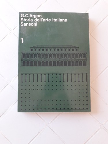 Argan storia dell arte - g.c.,