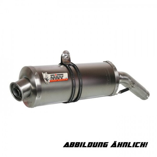 Scarico mivv ovale carbonio - scarico,