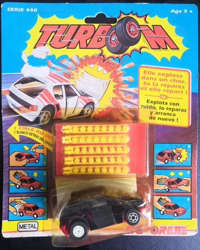 Majorette turboom peugeot - turboom, 205