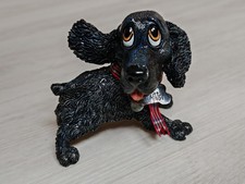 Statuetta Cane Nero Con