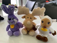 Giochi, 3 Peluche Coniglio Pecora  Renna di Natale Pupazzo Gioco Bambino,Bambina