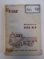 FIAT  Autocarro 642 N2  642 N2 Aeronautica Militare Catalogo Ricambi ORIGINALE