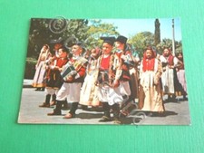 Cartolina Costumi Sardi - Bambini alla Cavalcata Sarda 1960