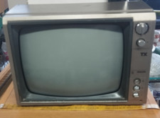 PHILIPS TX - 12" TELEVISORE VINTAGE - FUNZIONANTE CON DIFETTO (VEDI NOTE)