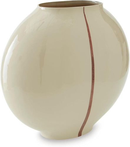 Vaso vetro smaltato - smaltato, 13"