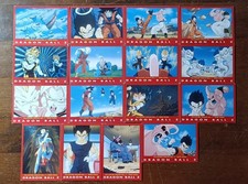 Lotto 16 Carte Dragon Ball Z Serie Rossa Ita