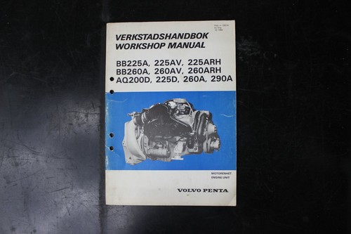 Volvo penta manuale officina - volvo,