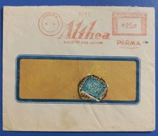 1954 AMR - ditta ALTHEA spa - Parma - affrancatura meccanica rossa