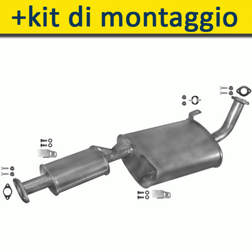 Silenziatore marmitta - silenziatore,