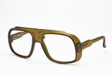 vintage 1980s classic pilot eyeglasses  COBRA 3200 brown oversized eyeglasses