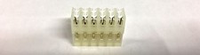 2 Panduit Headers CE156F20-6 CE156F20-6C 6 Position Wire-Board Female IDC NOS