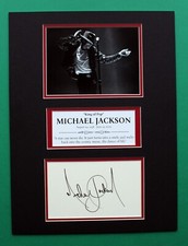 MICHAEL JACKSON AUTOGRAPH