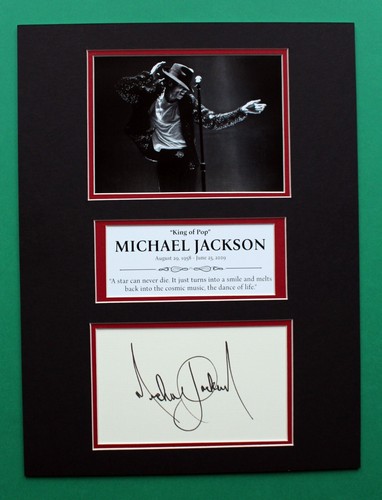 Michael jackson autograph - michael,