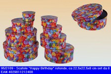 Set 8 scatole regalo decorate