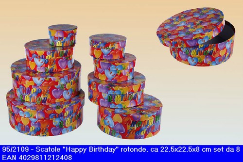 Set scatole regalo decorate - set,