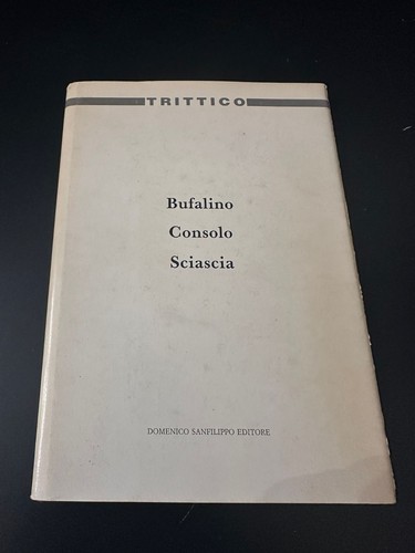 Trittico bufalino consolo - trittico,