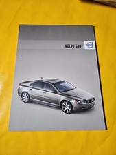 Volvo S80 Brochure In Lingua