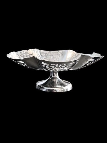 Piatto tazza bonbon - bonbon, argento