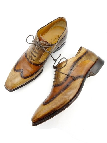 Scarpe oxford brogue stefano - brogue,