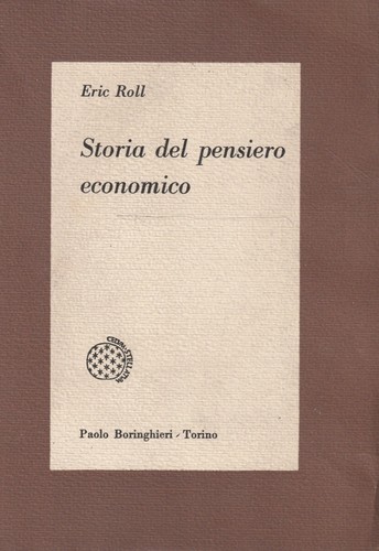 Storia del pensiero economico