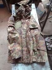 Giubbotto e pantaloni mimetici , originali esercito italiano in goretex, Tg 48