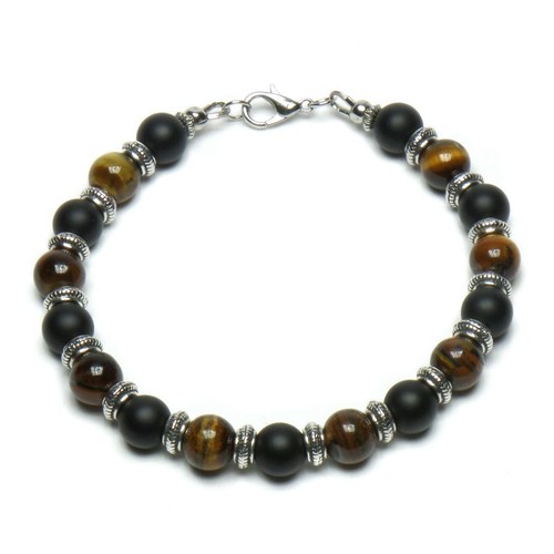 Bracciale pietre dure occhio - bracciale,