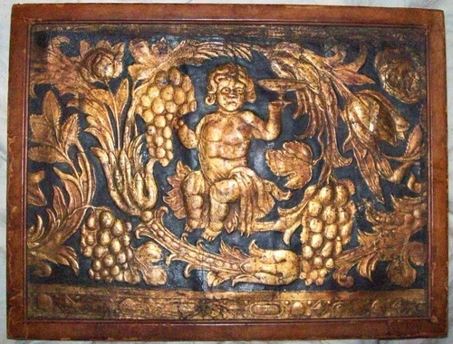 Antico pannello incorniciato - antico,