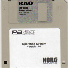 Korg PA 60 Sistema Operativo