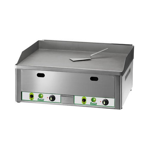 Fry top liscio - , professionale
