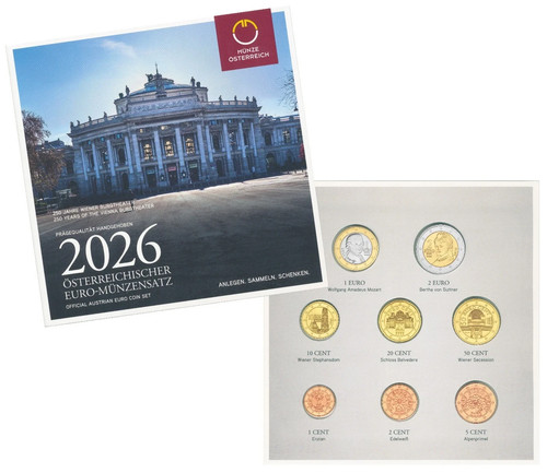 Austria 2026 anno set - anno,