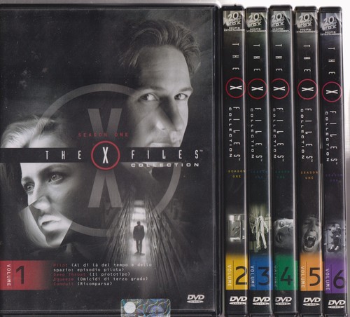 The files stagione uno dvd - x-files,