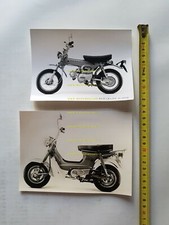 Honda ST 90 DAX Mighty-CF 70 Chaly 1973 lotto 2 foto cartella stampa no depliant