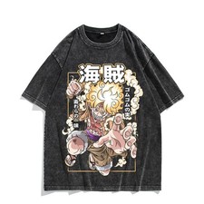 One Piece Luffy Gear 5 anime manga t-shirt maglietta canottiera canottiera cotone
