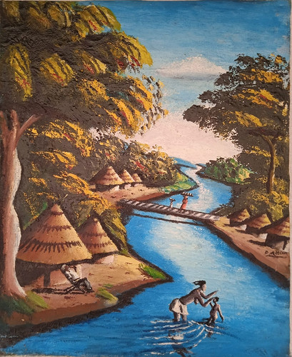 Quadro etnico africano - quadro,