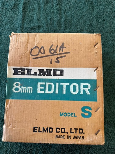 Elmo model 8mm film editor - elmo,