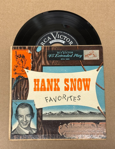 Hank snow favorites rca 45 - ep,