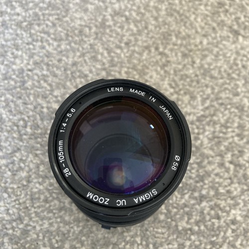Sigma obiettivo zoom 105 - sigma,