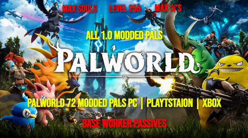 Palworld 144 modded pals - 144,