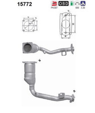 Catalizzatore per CITROËN C2