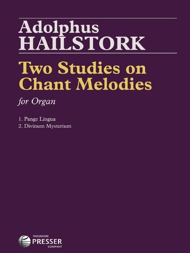 Two studies chant melodies - on,